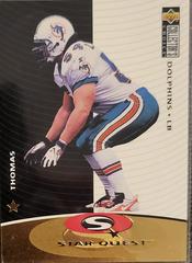 Zach Thomas #SQ38 Football Cards 1997 Collector's Choice Starquest Prices