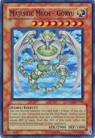 Majestic Mech - Goryu DR04-EN196 YuGiOh Dark Revelation Volume 4