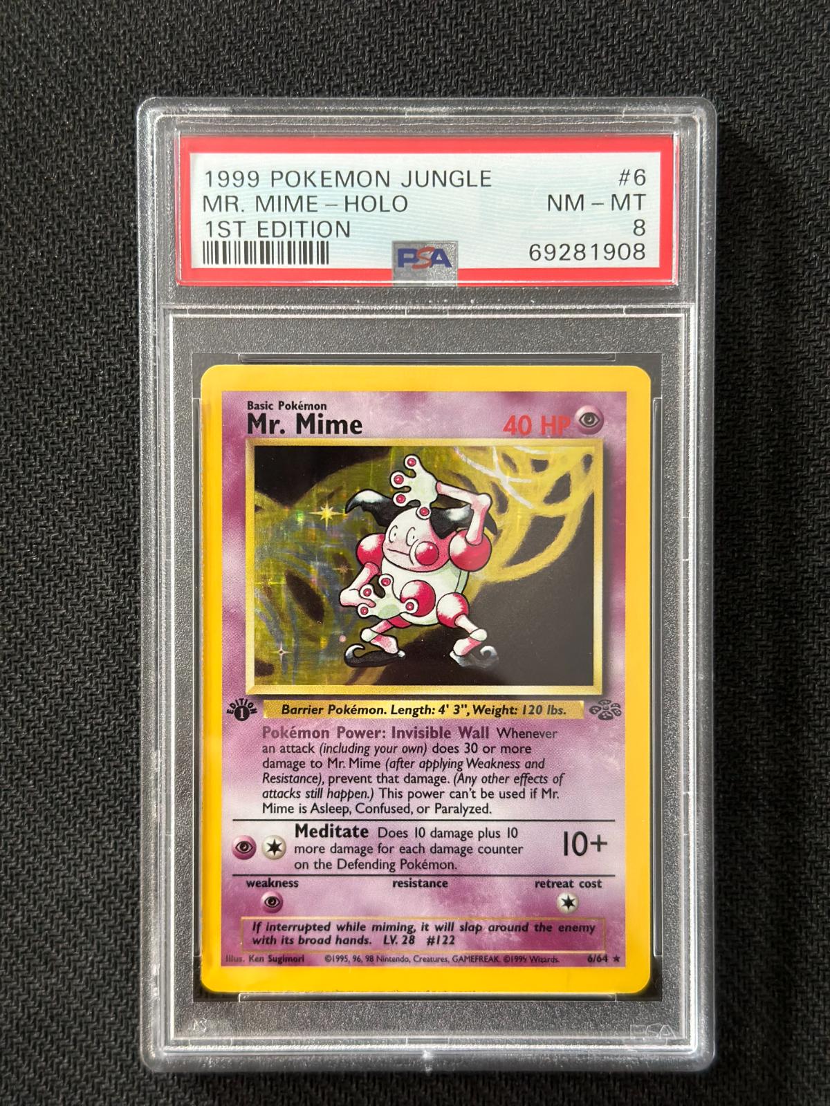 Mr Mime St Edition Graded Pokemon Jungle