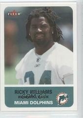 Ricky Williams #16 Football Cards 2002 Fleer Prices