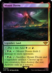 Mount Doom [Foil] Magic Lord of the Rings Prices