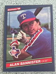 Alan Bannister #525 Baseball Cards 1986 Donruss Prices