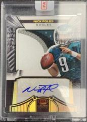 Nick Foles [Jersey Autograph Gold] #274 Football Cards 2012 Panini Crown Royale Prices