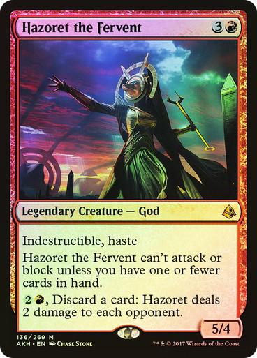 Hazoret the Fervent [Foil] #136 Magic Amonkhet