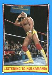 Hulk Hogan #38 Wrestling Cards 1987 Topps WWF Prices
