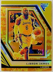 LeBron James [Sunrise] #101 Basketball Cards 2022 Panini Flux Prices