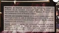 Disclaimer | Castlevania Lords of Shadow Collection Xbox 360