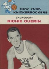 Richie Guerin #17 Basketball Cards 1961 Fleer Prices