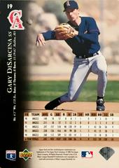 Rear | Gary DiSarcina [Electric Diamond] Baseball Cards 1995 Upper Deck