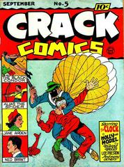 Crack Comics #5 (1940) Comic Books Crack Comics Prices