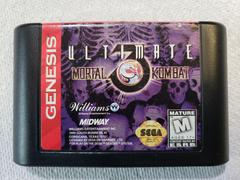 Cartridge (Front) | Ultimate Mortal Kombat 3 Sega Genesis
