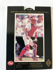 Darren Daulton Baseball Cards 1993 Post Canada Limited Edition Prices