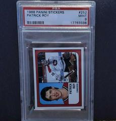 Patrick Roy #252 Hockey Cards 1988 Panini Stickers Prices