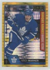Mitch Marner [Seismic Gold] Hockey Cards 2016 O-Pee-Chee Platinum Prices