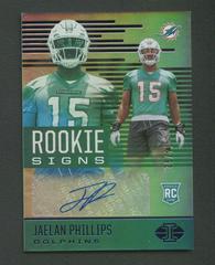 Jaelan Phillips [Blue] #RS-JP Football Cards 2021 Panini Illusions Rookie Signs Autographs Prices