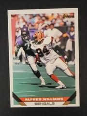Alfred Williams Football Cards 1993 Topps Prices