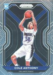 Cole Anthony #292 Basketball Cards 2020 Panini Prizm Prices