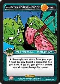 Namekian Forearm Block [Foil] C31 Dragon Ball Z Heroes and Villians