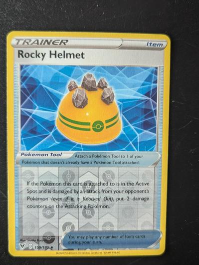 Rocky Helmet [Reverse Holo] #159 photo