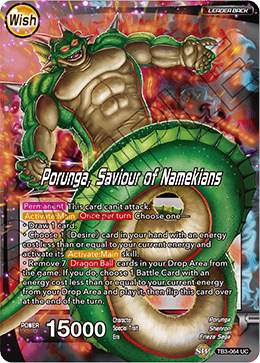 Dragon Ball // Porunga, Saviour of Namekians TB3-064 Dragon Ball Super Clash of Fates