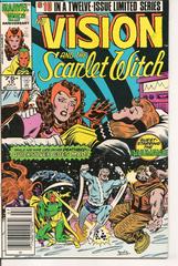 Vision And The Scarlet Witch [Newsstand] #10 (1986) Comic Books Vision and the Scarlet Witch Prices