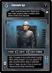 Commander Igar [Limited] Star Wars CCG Endor Prices