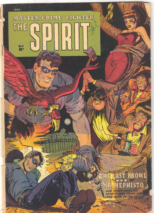 The Spirit #4 (1953) Comic Books The Spirit