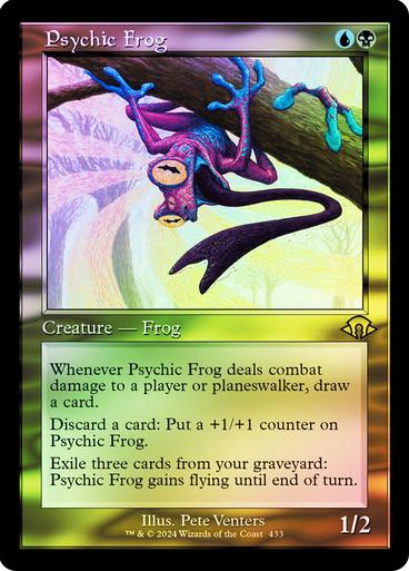 Psychic Frog [Foil] #433 Magic Modern Horizons 3