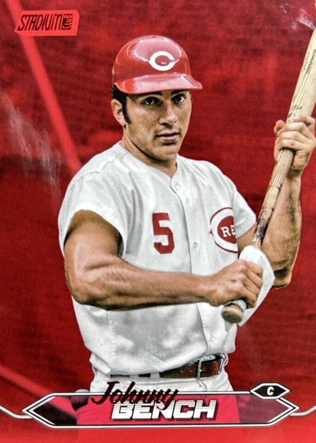 Johnny Bench [Red Foil] 75 Prices 2024 Topps Stadium Club Baseball