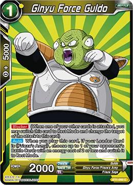 Ginyu Force Guldo BT1-099 Dragon Ball Super Galactic Battle