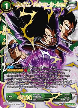 Raditz, Saiyan-In-Arms [SPR] BT7-051 Dragon Ball Super Assault of the Saiyans