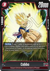 Cabba [Holo] FB03-004 Dragon Ball Fusion World Raging Roar Prices