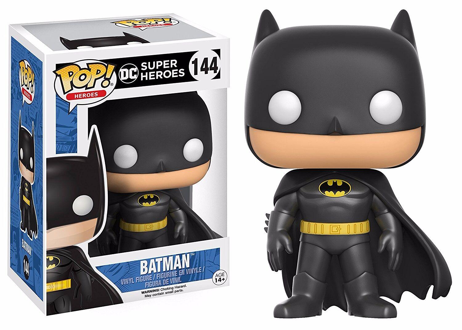 Batman [Red Metallic] #144 Funko POP Heroes