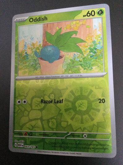 Oddish [Reverse Holo] #43 photo