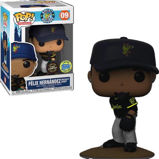 Felix Hernandez: Specialty Jersey [GITD] #9 Funko POP Aquasox