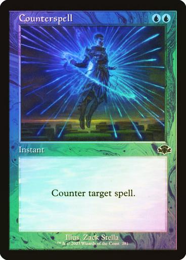 Counterspell [Retro Foil] #281 Magic Dominaria Remastered