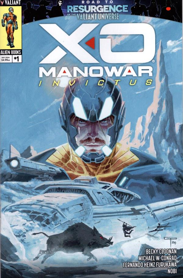 X-O Manowar: Invictus #1 (2024) Comic Books X-O Manowar: Invictus