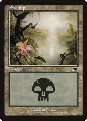 Swamp #341 Magic Onslaught