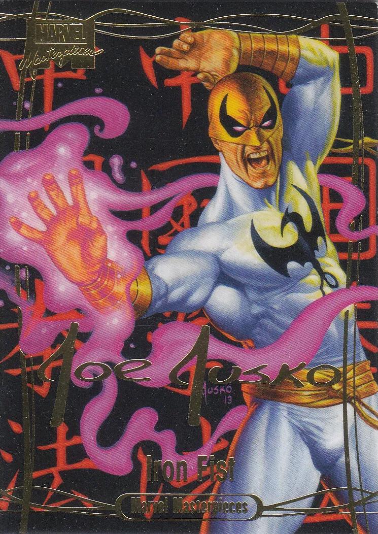 Iron Fist [Gold Foil] #32 Marvel 2016 Masterpieces