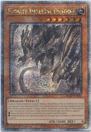 Primite Imperial Dragon [Quarter Century Secret Rare] ROTA-EN013 YuGiOh Rage of the Abyss