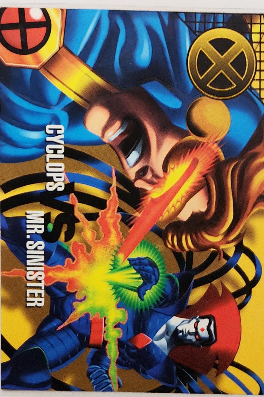 Cyclops Vs. Mr. Sinister #50 Marvel 1996 Fleer Vision