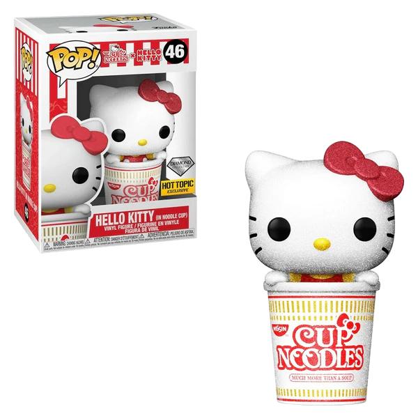 Hello Kitty In Noodle Cup [Diamond] #46 Funko POP Sanrio