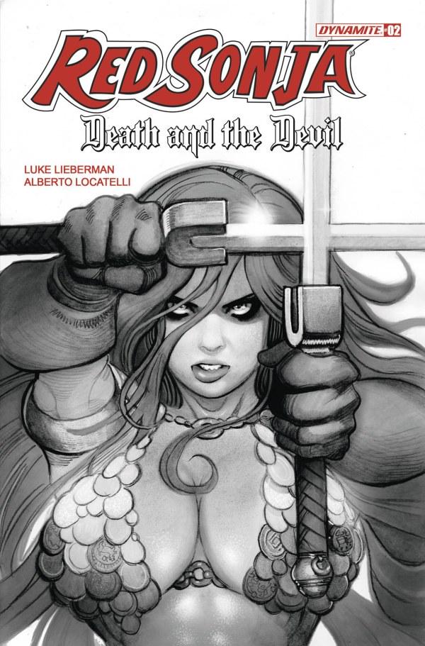 Red Sonja: Death and the Devil [Moritat Sketch] #2 (2024) Comic Books Red Sonja: Death and the Devil