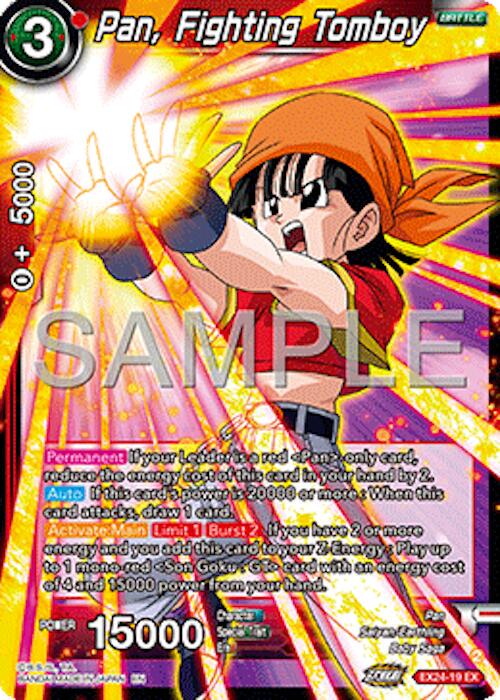 Pan, Fighting Tomboy [Foil] EX24-19 Dragon Ball Super Premium Anniversary Box 2024