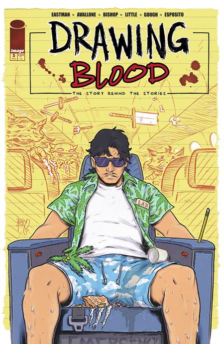 Drawing Blood [Bishop] #5 (2024) Comic Books Drawing Blood