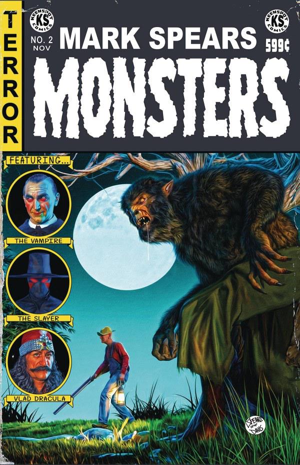 Mark Spears Monsters [Spears EC Comics Homage] #2 (2024) Comic Books Mark Spears Monsters