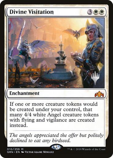 Divine Visitation [Planeswalker Stamped] #10 Magic Guilds of Ravnica