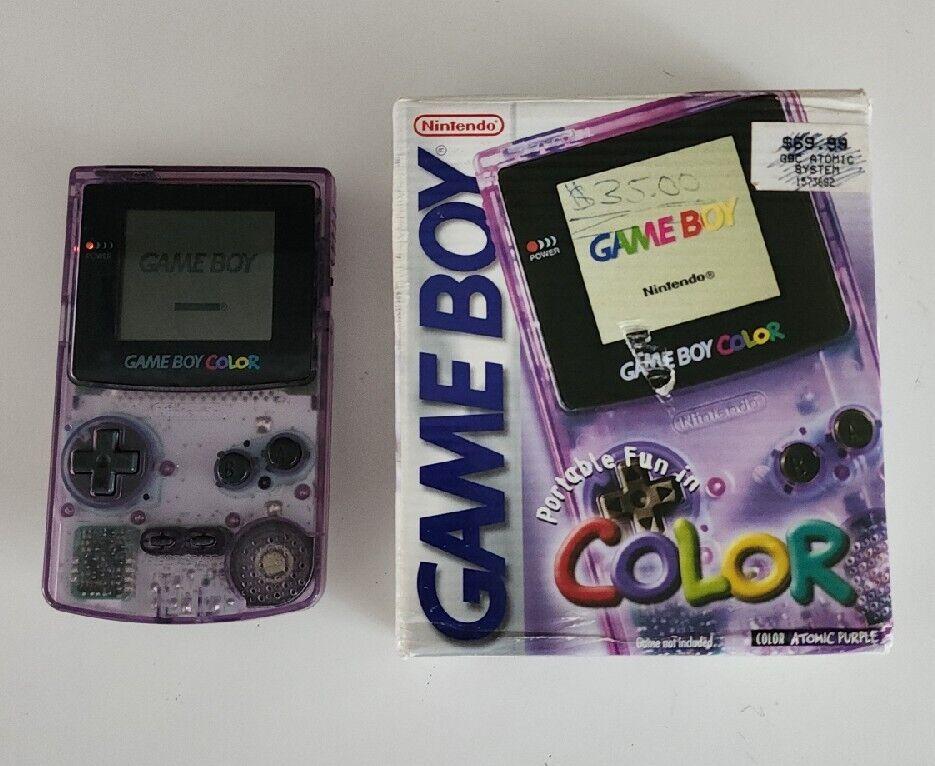 Game Boy Color Atomic Purple GameBoy Color