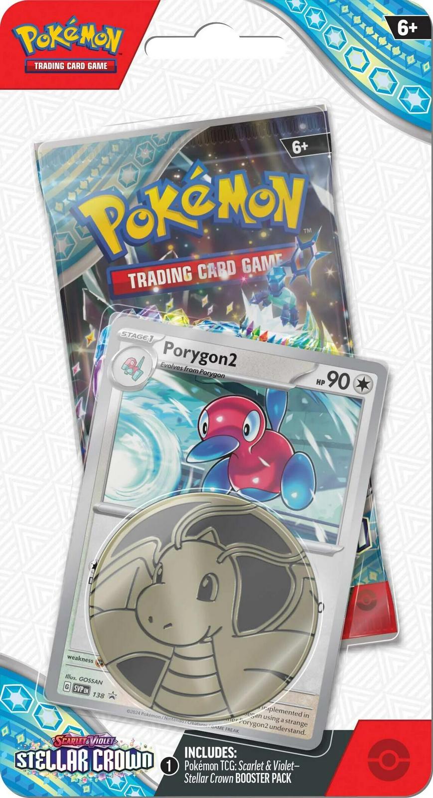 Porygon2 Blister Pack Pokemon Stellar Crown