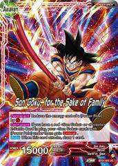 Son Goku // Son Goku, for the Sake of Family BT21-001 Dragon Ball Super Wild Resurgence Prices